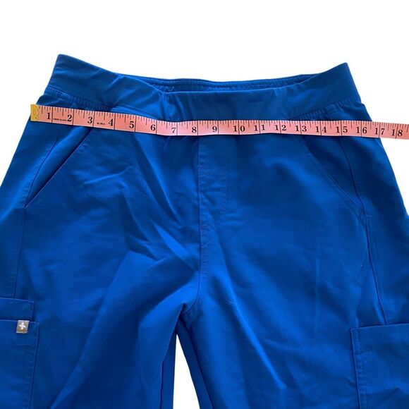 Figs MENS Scrub Blue Axim Cargo Pants T2001S Medical Nurse Size M/S - Picture 7 of 8